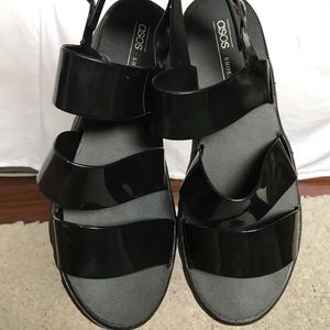 ASOS chunky black heel